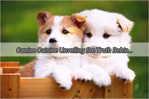 Canine Cuisine Unveiling the Truth Behind Dogs Love for Animal Delicacies